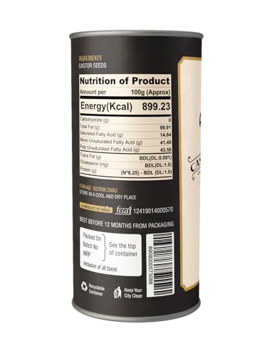 Chekko Cold Pressed Virgin Castor Oil | 100% Natural, Pure & Wood Pressed (200ML) for Baby Massage, Constipation, Healthy Hair, Eye and Skin Care - Image 2