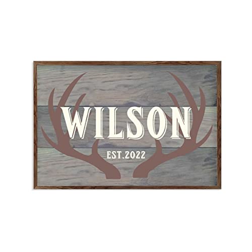 Plaques en bois personnalisées pour embellir l'entrée de votre maison