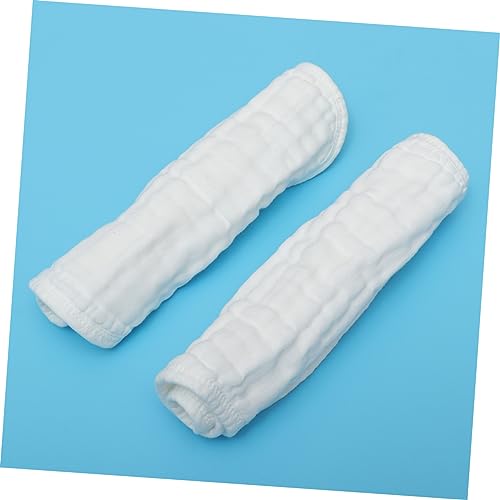 BESPORTBLE 4pcs Burp Pad Set for Infants Soft Cotton Gauze Burping Towels Milk Spitting Protection for Newborns and Babies During Feeding3