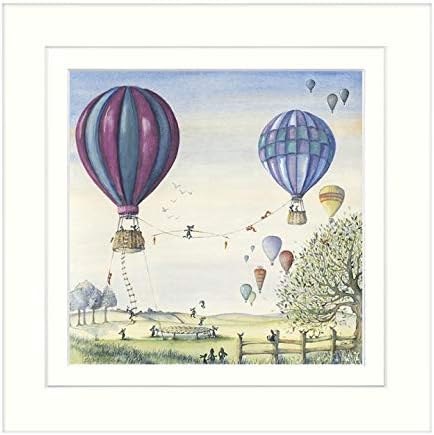 Bunny Balance Stunning Small Framed Print By Catherine J Stephenson Amazon Co Uk Home Kitchen