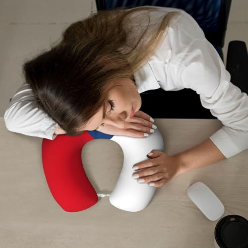 Almohada de viaje espuma viscoelástica tamaño estándar miniatura 7