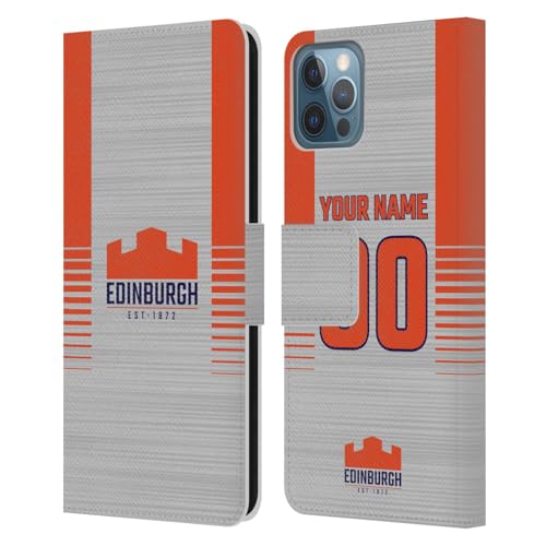 Coque en cuir iPhone 12 Pro Édimbourg Rugby finition premium personnalisée