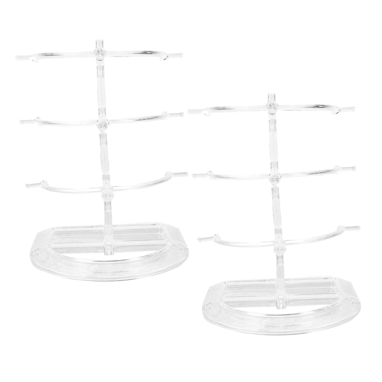Amosfun 4 Pz Espositore Per Occhiali Alzata Trasparente Per Occhiali Espositore in Porta Occhiali Da Scrivania Rastrelliera Porta Occhiali Alzata Per Occhiali Porta Bicchieri P.s