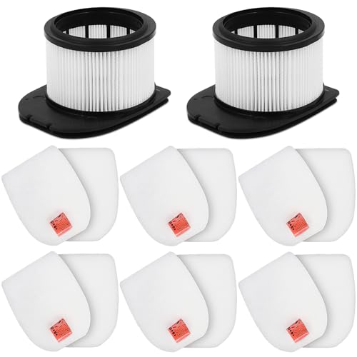 IZ862H Replacement filter Lichelete Vacuum Filter for Shark IZ862H Stratos Cordless Vacuum cleaner, Include 2 Pack High Efficiency Filter and 6 Pack Foam and 6 Pack Felt Filter Kit
