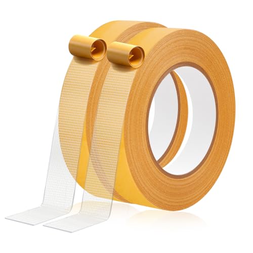 Juehuodaji 2 Pack Double Sided Woodworking Tape, 1 Inch x