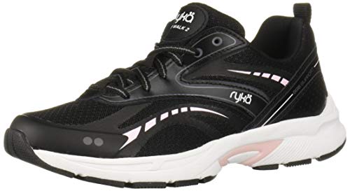 Ryka Women's Sky Walk 2 Walking Shoe, Black, 6 W US