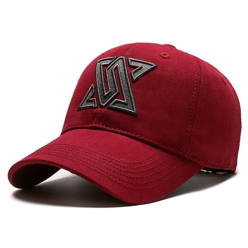 TAGVO Gorra de Béisbol Unisex de Algodón Gorra Ajustable con Visera Curva para Hombre y Mujer
