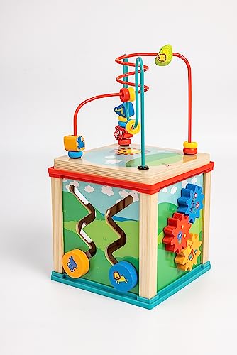 Hape 845767 Juguete Cubo de Actividades, Multicolor