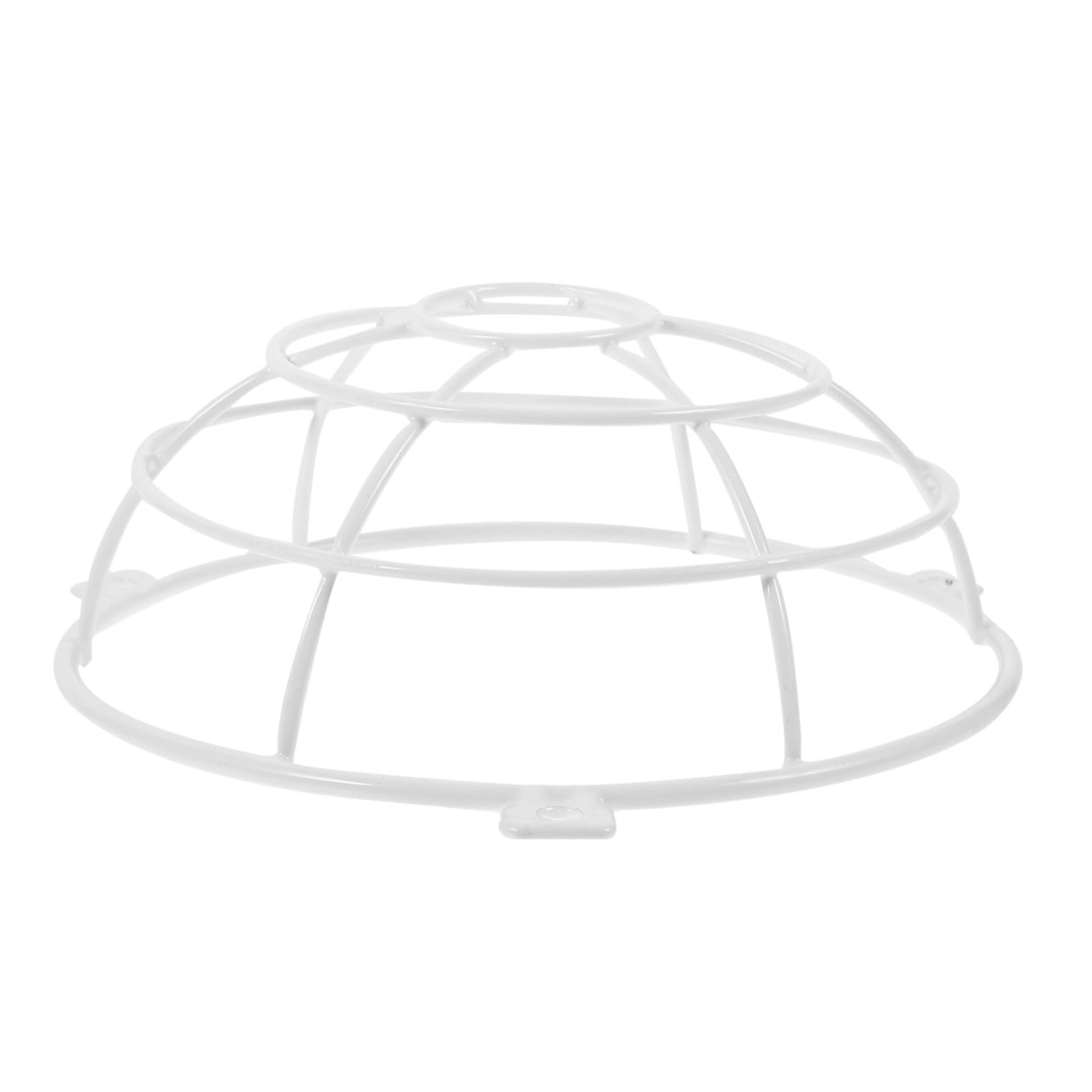 Yardwe White Fire Sprinkler Head Guard Cover,Fire Head for Protecting Flush Mount Side Wall & Pendent Head Semi Recessed Sprinkler Head Cage