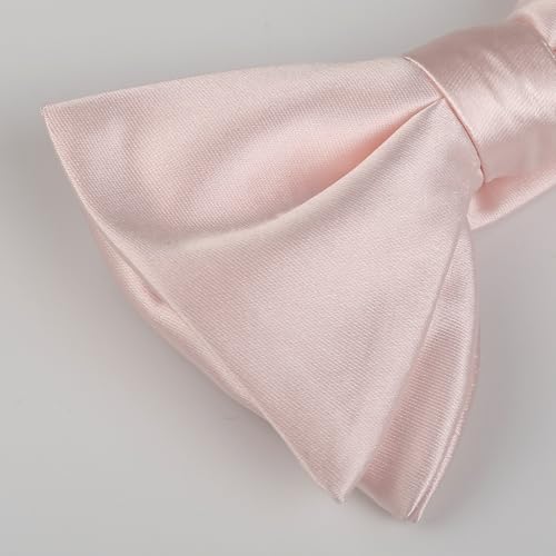 Image of Alizeal Mens 4pcs Formal Solid Bow Tie Set