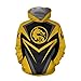 Produktbild Mortal Kombat Spiel Cosplay T-Shirt Hoodie Sweatshirt Kostüm Halloween Cosplay T-Shirt Reißverschluss/Pullover Jacke (M, Gelb 2)