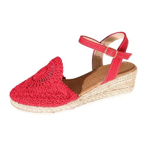 Espadrilles compensées macramé : finis les pieds fatigués en été