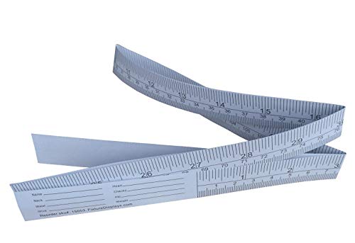 Cinta métrica desechable de papel 50" 100 unidades miniatura 3