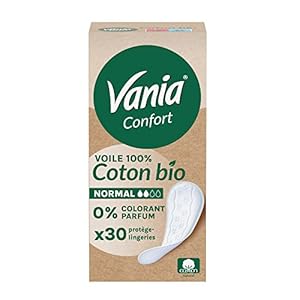 Protège-slips Confort Voile 100% Coton Bio Vania