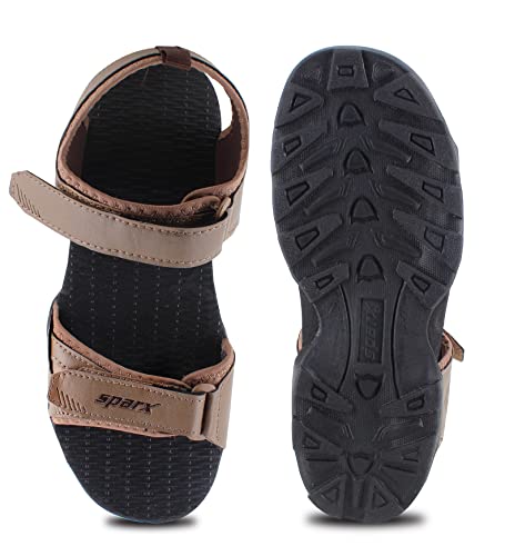 Image of Sparx Men's Sandal, Camel Brown, 6 UK