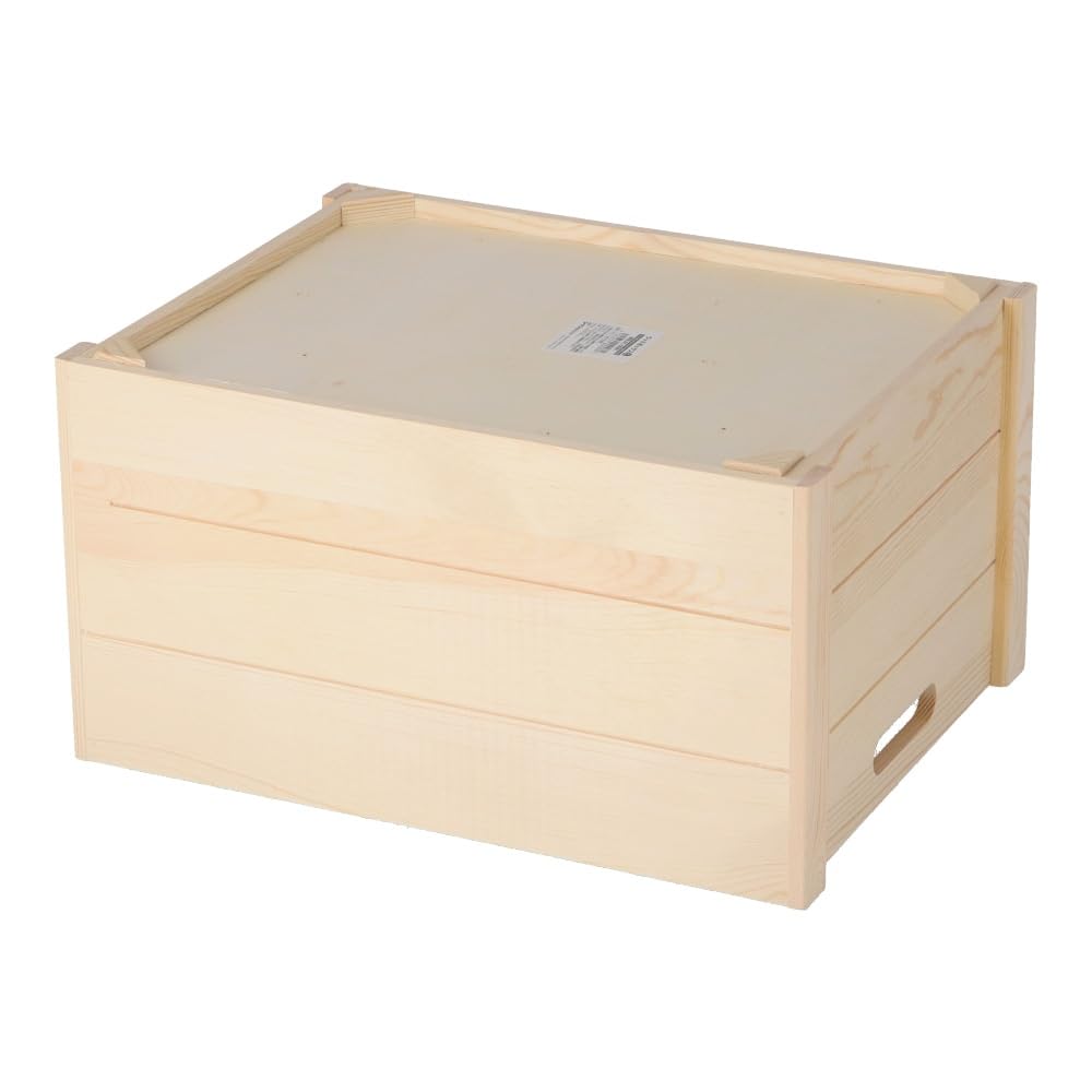 Amazon｜コーナンオリジナル ウッドBOX 外寸:約W410XD310XH220mm L