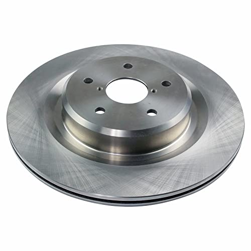 Image of TRQ Rear Brake Pad and Rotor Set Ceramic | For 2019-2020 Subaru Ascent