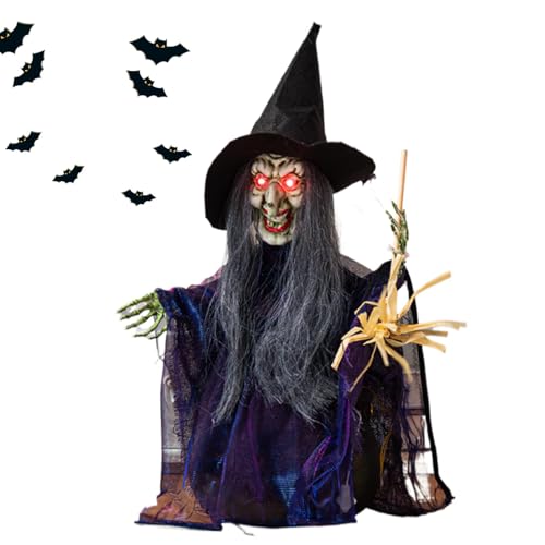 Glowing Witch Figure : Statue Lumineuse Grand Format Résistante IP44 - 8
