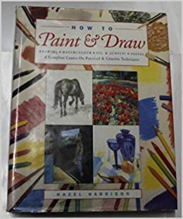 Hardcover how to Paint & Draw Book
