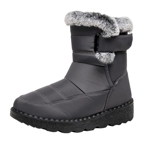 Botas de nieve de media caña perfectas para paseos invernales en pareja