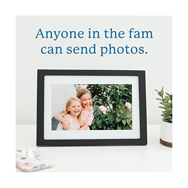 Skylight Digital Picture Frame - WiFi Enabled with Load from Phone Capability, Touch Screen Digital Photo Frame Display - Customizable Gift for Friends and Family - 10 Inch Black - Image 6