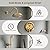 WINKEAR Rain Shower Head with Handheld Spray, Rainfall Shower System with Rough-in Valve, Luxury Shower Trim Kit Wall Mount, Brushed Gold