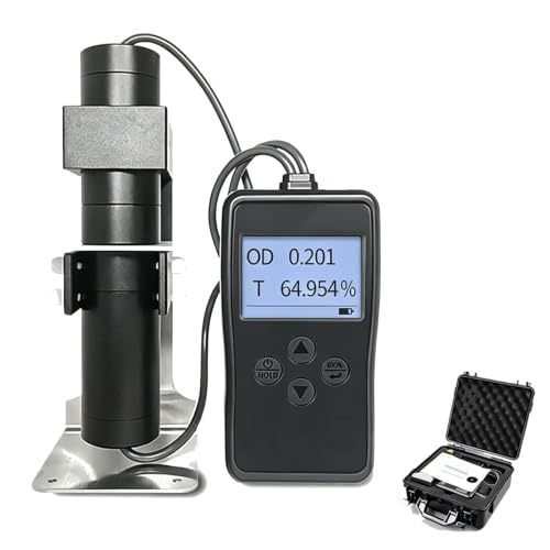 Portable Light Transmittance Meter, Special Densitometer for Frosted, Milky, 380-760nm Visible Light Transmission Tester, for Acrylic Pc Lampshade
