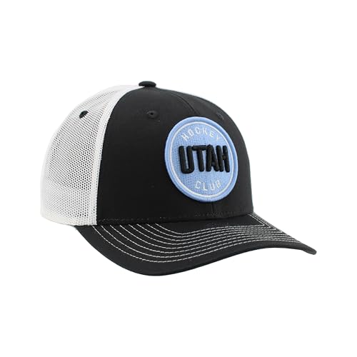 Image of ZHATS NHL Unisex-Adult NHL Officially Licensed Adjustable Snapback Hat Dakota Icon Team Color