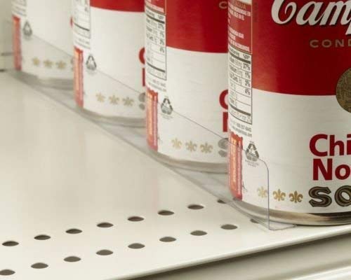 Stick On Gondola, Wood, Metal or Glass Shelf Dividers with Self Adhesive Tape, 1