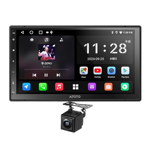 ATOTOZONE A5L 10インチ Android カーナビに ATOTO A5L 10インチ 2Din/1Din ディスプレイオーディオ Android