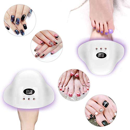 Manucure sèche-ongles portable avec lampe 36W nail pour pédicure