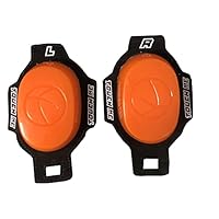 Slider Ginocchia XAVIA Model-1 Per Moto - Coppia, Nero, Materiale High-Performance