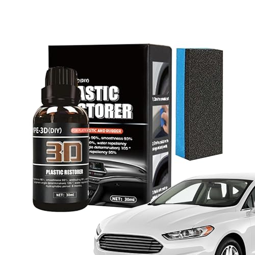 Image of Car Dashboard Polish, Restores Original Finish, UV Blockers Prevent Fading, Revitalizing Coating Agent