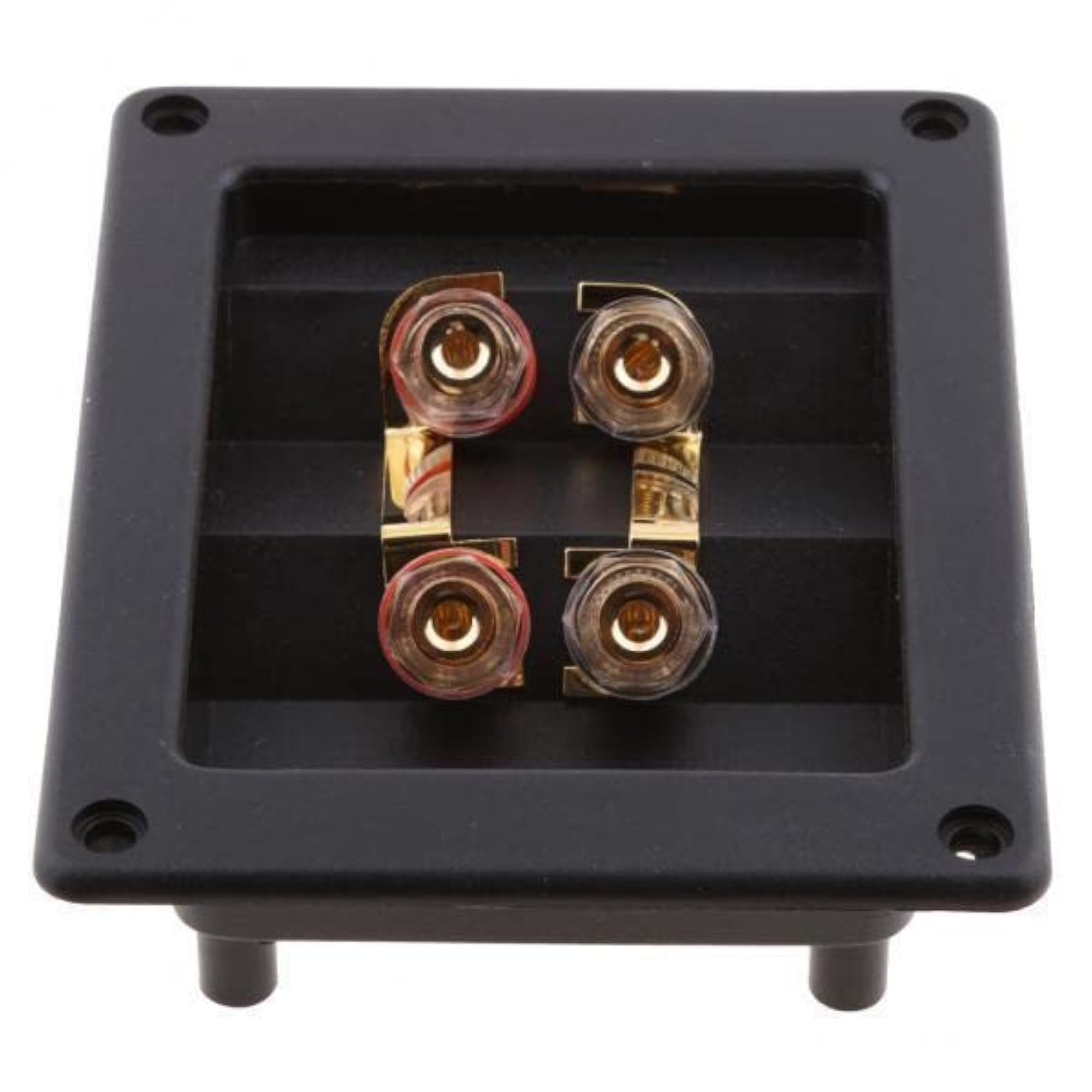 3x4-Way Speaker Square Box Terminal Binding Post