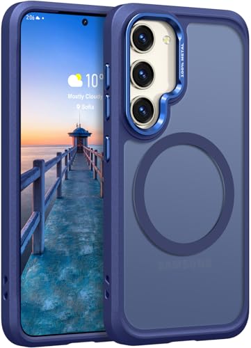 Image of Rayboen for Magnetic Matte Samsung Galaxy S23 Case, Blue