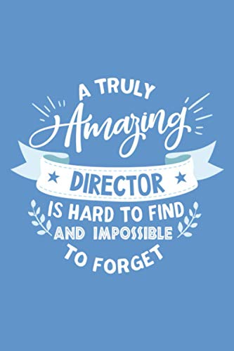 Director Gift: Blank Lined Notebook