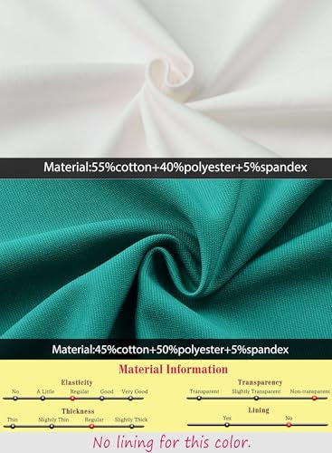 Image of VFSHOW Womens Front Zipper Work Business A-Line Dress Elegant Professional Office Career Church Fit and Flare Skater Dresses