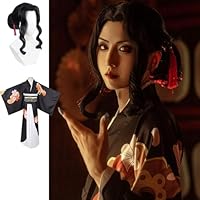 鬼滅の刃 鬼舞辻無惨 きぶつじむざん きめつ コスプレ 衣装 ウィッグ付き 41Z0SvpJ5pL._SS200_.jpg