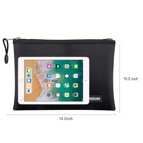 Jundun FDB3424B Fireproof Document Bags,14.2"X 10.0"Waterproof And Fireproof Money Bag,Fireproof Safe Storage Pouch thumb #4
