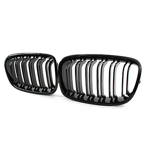 Calandres Grille de gril avant double pont noir pour changer le look de votre F20 F21