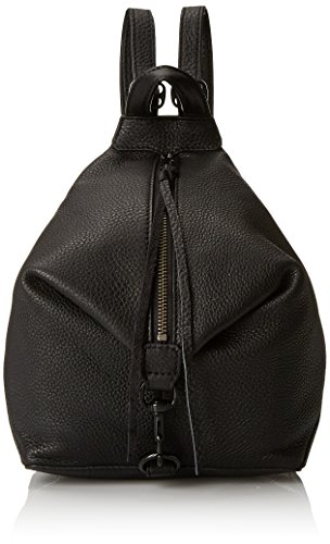 Rebecca Minkoff Mini Julian Backpack Handbag, Black, One Size