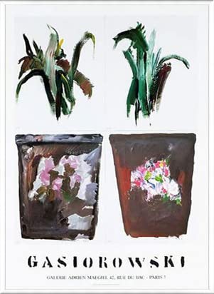 Amazon.co.jp: ポスター ジェラール ガシオロウスキ FLEURS N 221/222