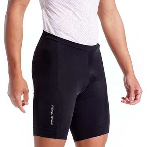 PEARL IZUMI Men's 9" Quest Padded Cycling Shorts, Breathable & Moisture-Wicking with Reflective Safety Elements, Black, Large Cover
