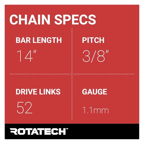 x2 (Two) Genuine Rotatech Chainsaw Chain 35CM 52 Links to Suit Bosch AKE35, AKE35S, AKE35-17S, AKE35-18S, AKE35-19S, AKE35SDS COMPARES to 1604730001 3 x2 (Two) Genuine Rotatech Chainsaw Chain 35CM 52 Links to Suit Bosch AKE35, AKE35S, AKE35-17S, AKE35-18S, AKE35-19S, AKE35SDS COMPARES to 1604730001 - Image 3