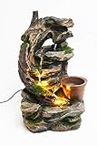 wasserfall brunnen selber machen Höhe: ca. 46 cm / Breite: ca. 27 cm / Tiefe: ca. 22 cm, Maße Blumentopf: Durchmesser: 9.5cm, Tiefe: 4 cm