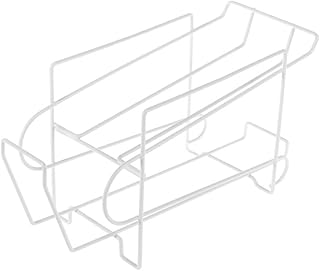 DOITOOL 1Pc Cola Storage Rack Vegetable Container soda Rack for Fridge soda can Rack Canned Veggies Food can Rack Plastic Container Automatic Iron Coverage Rack Storage Box Desktop White