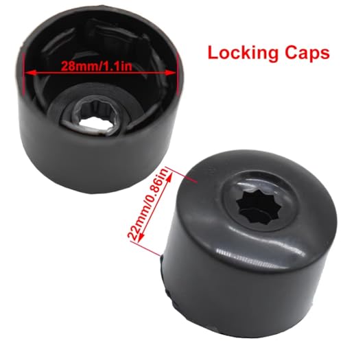 Tuerca central rueda de alta resistencia tornillos llanta 28mm para VW Passat CC 4