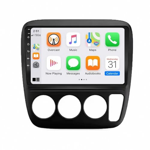 Radio coche 2 DIN para Honda CRV 1995-2001 con pantalla táctil Incell y Bluetooth