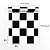 Livelynine Checkered Black and White Vinyl Flooring Roll 15.8x78.8 in Waterproof Peel and Stick Floor Tile for Bedroom Kitchen Backsplash Bathroom Floor Covering Peel and Stick Flooring Stickers