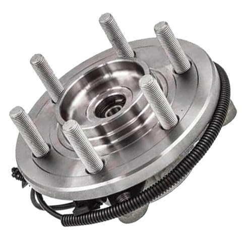 Image of Detroit Axle - RWD 2 Front Wheel Bearing and Hub Assembly for 2015 2016 2017 Ford F-150 with ABS 6 Lugs 2WD